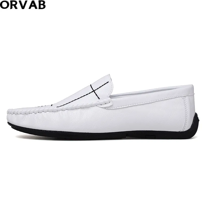 New Net Red Men's Loafers Black White Comfortable Casual Solid Color Men Shoes Non-slip Wear-resistant Driving Men Shoes
New Net Red Men's Loafers Black White Comfortable Casual Solid Color Men Shoes Non-slip Wear-resistant Driving Men Shoes