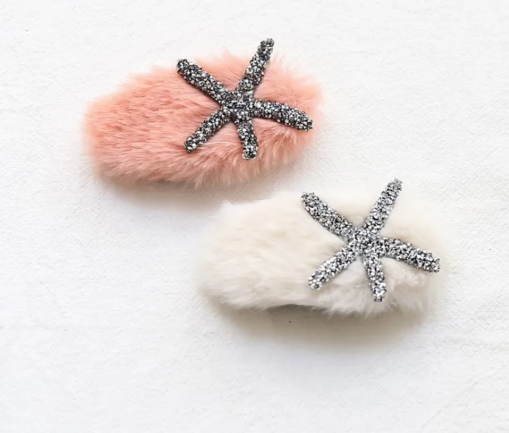 New Fashion Rhinestone Pearl Plush Starfish Hairpin For Girl Wild Korean Lamb Hair Clip Bangs Clip Hair Clips Headpiece Hair St
New Fashion Rhinestone Pearl Plush Starfish Hairpin For Girl Wild Korean Lamb Hair Clip Bangs Clip Hair Clips Headpiece Hair St
