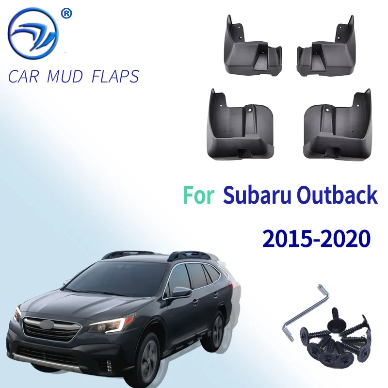 

OE Styled Molded Mud Flaps For Subaru Outback 2015 -on Mudflaps Splash Guards Mudguards 2016 2017 2018 2019 2020 Car Styling