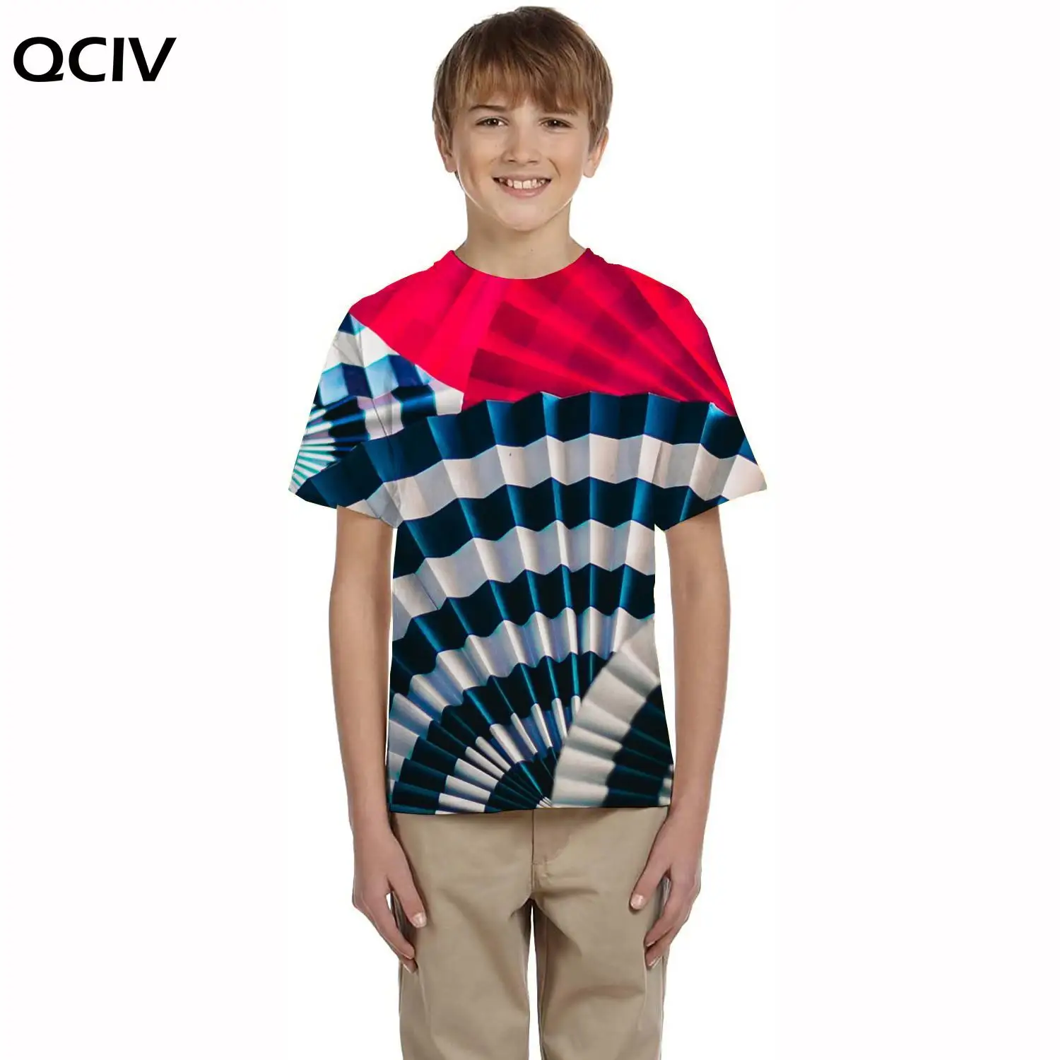 QCIV Brand Harajuku t shirt kids Colorful Tshirt Printed Pattern T-shirts 3d kids Clothing T shirts Printed Streetwear O-Neck
QCIV Brand Harajuku t shirt kids Colorful Tshirt Printed Pattern T-shirts 3d kids Clothing T shirts Printed Streetwear O-Neck