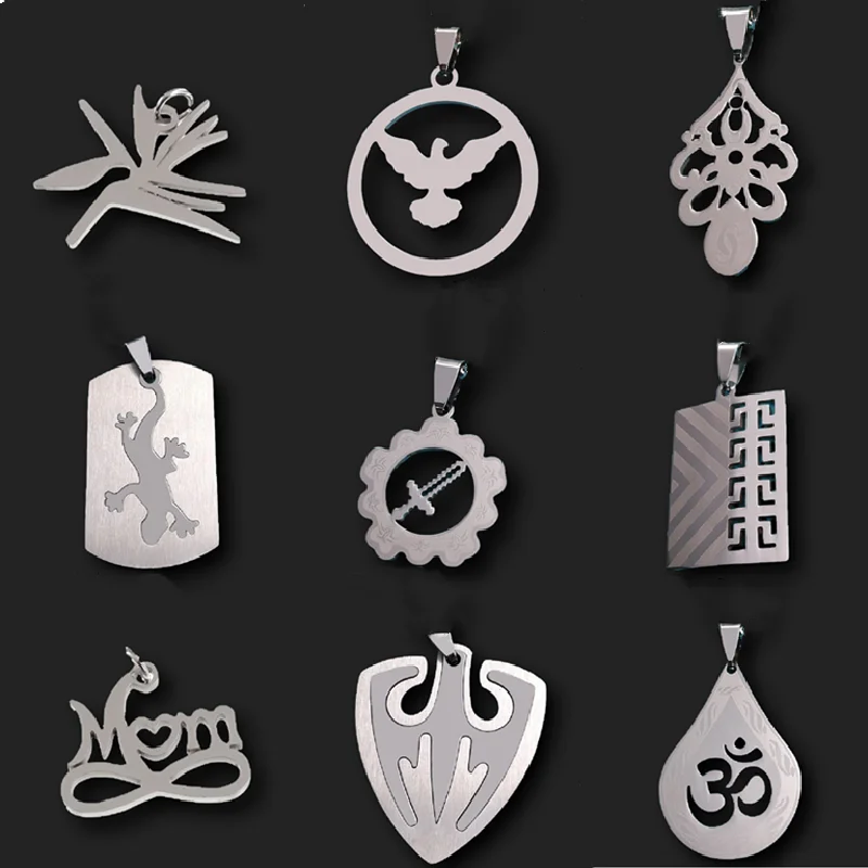 2pcs Hip-hop Style/Lizard/Eagle/Mama/Yoga/Geometric Stainless Steel Pendant DIY Charm Jewelry Crafts Making P675
2pcs Hip-hop Style/Lizard/Eagle/Mama/Yoga/Geometric Stainless Steel Pendant DIY Charm Jewelry Crafts Making P675