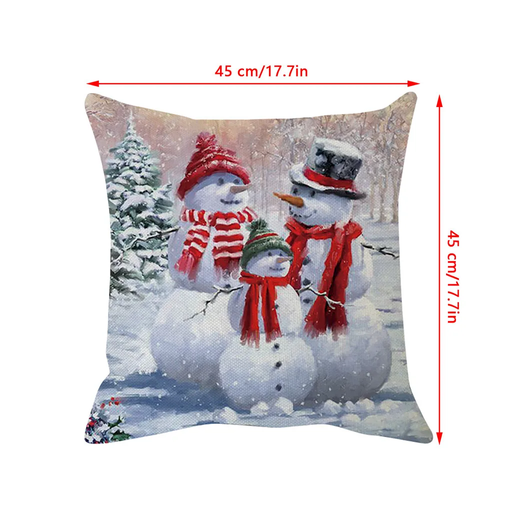 cojin Christmas cotton linen pillowcase cushion cover home sofa decoration Christmas printed pillow comfort 02*
cojin Christmas cotton linen pillowcase cushion cover home sofa decoration Christmas printed pillow comfort 02*