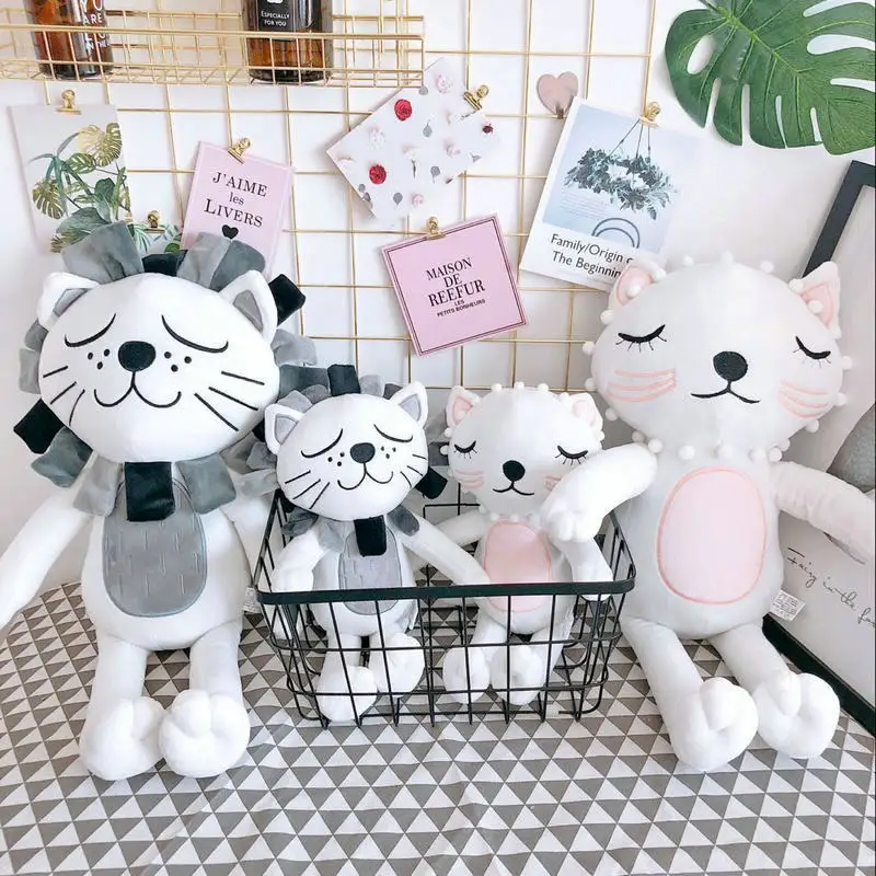 40/60 см Kawaii плюшевая кошка Лев Кукла игрушки для детской комнаты декор мягкие плюшевые игрушки для детей Детская Успокаивающая кукла рождест...
40/60 см Kawaii плюшевая кошка Лев Кукла игрушки для детской комнаты декор мягкие плюшевые игрушки для детей Детская Успокаивающая кукла рождест...