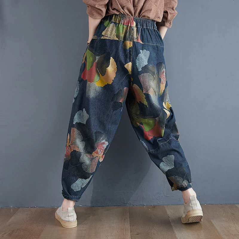 Woman 2021 Vintage Panelled Print Harajuku Pants Drawstring Loose Wide Leg Denim Jeans Boyfriend New Autumn Streetwear Jeans
Woman 2021 Vintage Panelled Print Harajuku Pants Drawstring Loose Wide Leg Denim Jeans Boyfriend New Autumn Streetwear Jeans