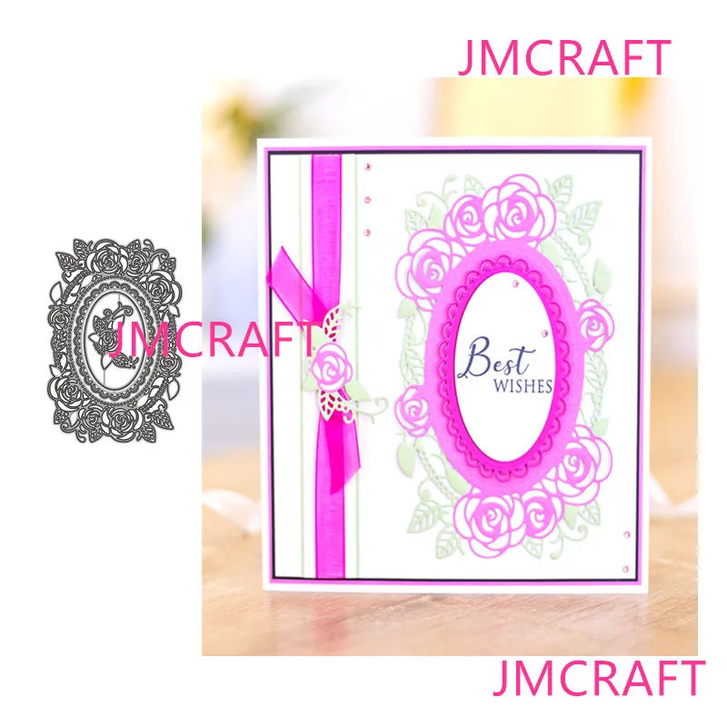 JMCRAFT Rectangle Lace Border Embellishment #5 Metal Cutting Die For Scrapbooking Practice Hands-on DIY Album Card Handmade Tool
JMCRAFT Rectangle Lace Border Embellishment #5 Metal Cutting Die For Scrapbooking Practice Hands-on DIY Album Card Handmade Tool