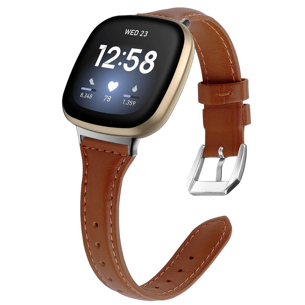 Original Leather Bracelet For Fitbit Versa 3 Genuine Leather Smart Watch Band Fitbit Versa Replacement Accessories Watch Strap
Original Leather Bracelet For Fitbit Versa 3 Genuine Leather Smart Watch Band Fitbit Versa Replacement Accessories Watch Strap