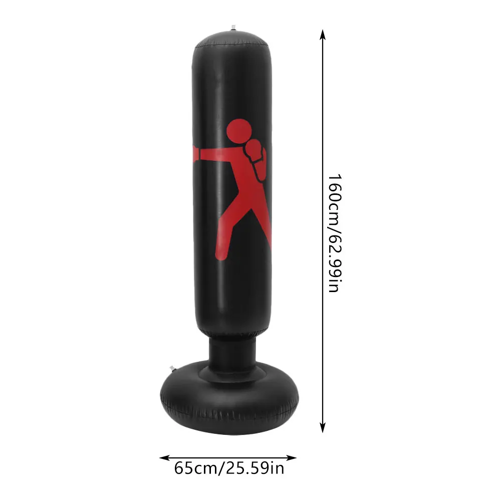 160cm Inflatable Boxing Bag Adult Children Boxing Punch Kicking Sandbag PVC Inflatable Tumbler Gym Kids Boxing Training Target
160cm Inflatable Boxing Bag Adult Children Boxing Punch Kicking Sandbag PVC Inflatable Tumbler Gym Kids Boxing Training Target