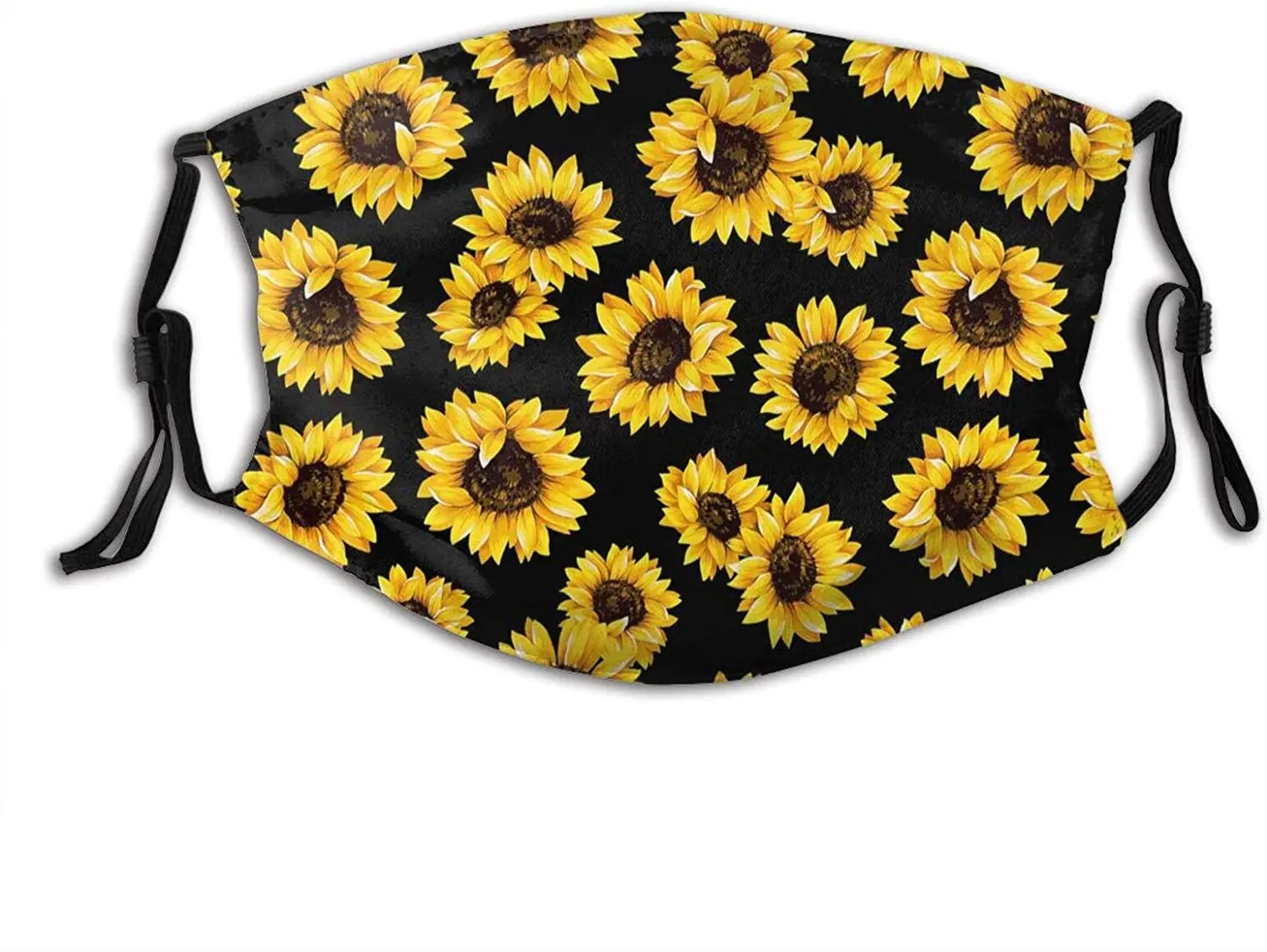 Fashion Sunflowers Printed Mouth Covering Washable Reusable Fabric Face Mask with Filter
Fashion Sunflowers Printed Mouth Covering Washable Reusable Fabric Face Mask with Filter
