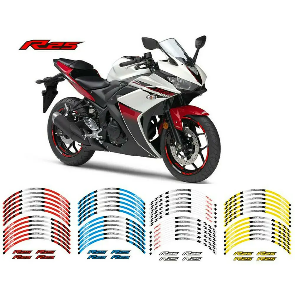 17 "обод полосы колеса наклейки лента наклейки для YAMAHA YZF R25 YZF-R25 2017-2021
17 "обод полосы колеса наклейки лента наклейки для YAMAHA YZF R25 YZF-R25 2017-2021