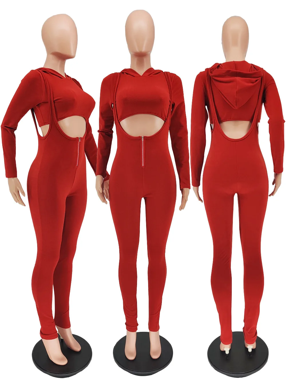 Casual Velvet Solid Women Two Piece Sets 2021 Spring Short Hoodies + High Waist Zipper Skinny Jumpsuits Fashion Outfits
Casual Velvet Solid Women Two Piece Sets 2021 Spring Short Hoodies + High Waist Zipper Skinny Jumpsuits Fashion Outfits