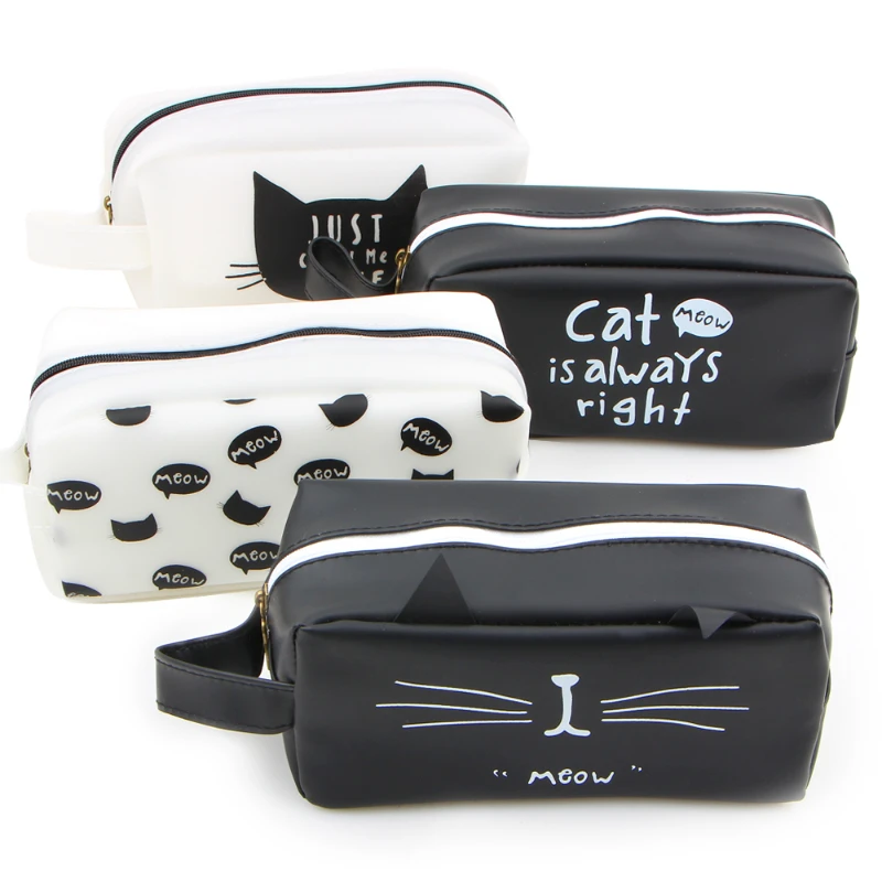 New Cartoon Cat Pencil Bag Large Capacity Pencil Case Stationery Cute Pen Storage Box Pouch for Students School Supplies
New Cartoon Cat Pencil Bag Large Capacity Pencil Case Stationery Cute Pen Storage Box Pouch for Students School Supplies