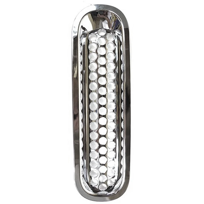 DHBH-11Pcs Silver Front Grill Mesh Grille Insert Kit & Headlight Cover for 2007-2017 Jeep Wrangler JK & JK Unlimited
DHBH-11Pcs Silver Front Grill Mesh Grille Insert Kit & Headlight Cover for 2007-2017 Jeep Wrangler JK & JK Unlimited