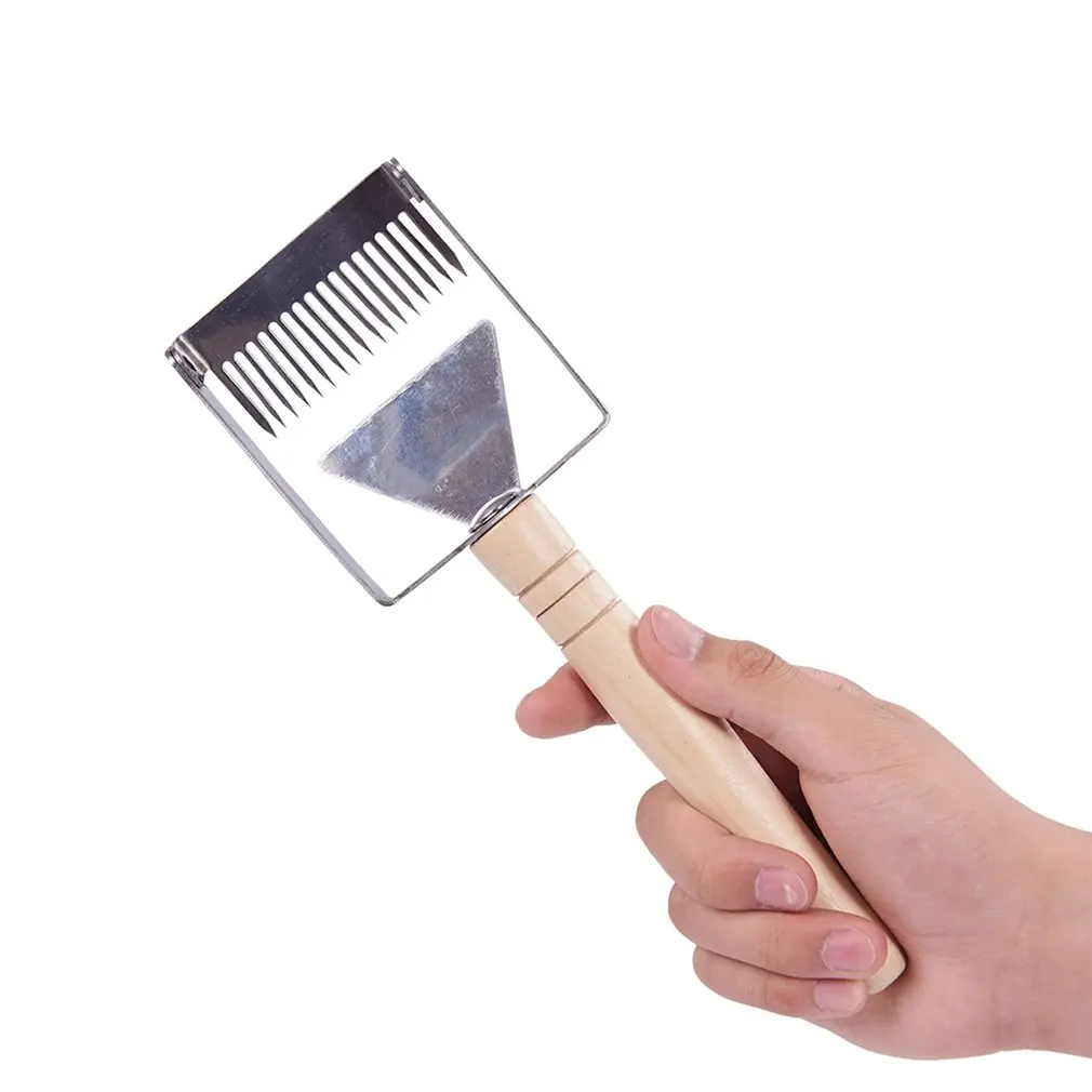 Multifunctional Scraper With Hook For Beekeeping Tools Stainless Steel Wooden Handle Elbow With Hammer Scraper
Multifunctional Scraper With Hook For Beekeeping Tools Stainless Steel Wooden Handle Elbow With Hammer Scraper