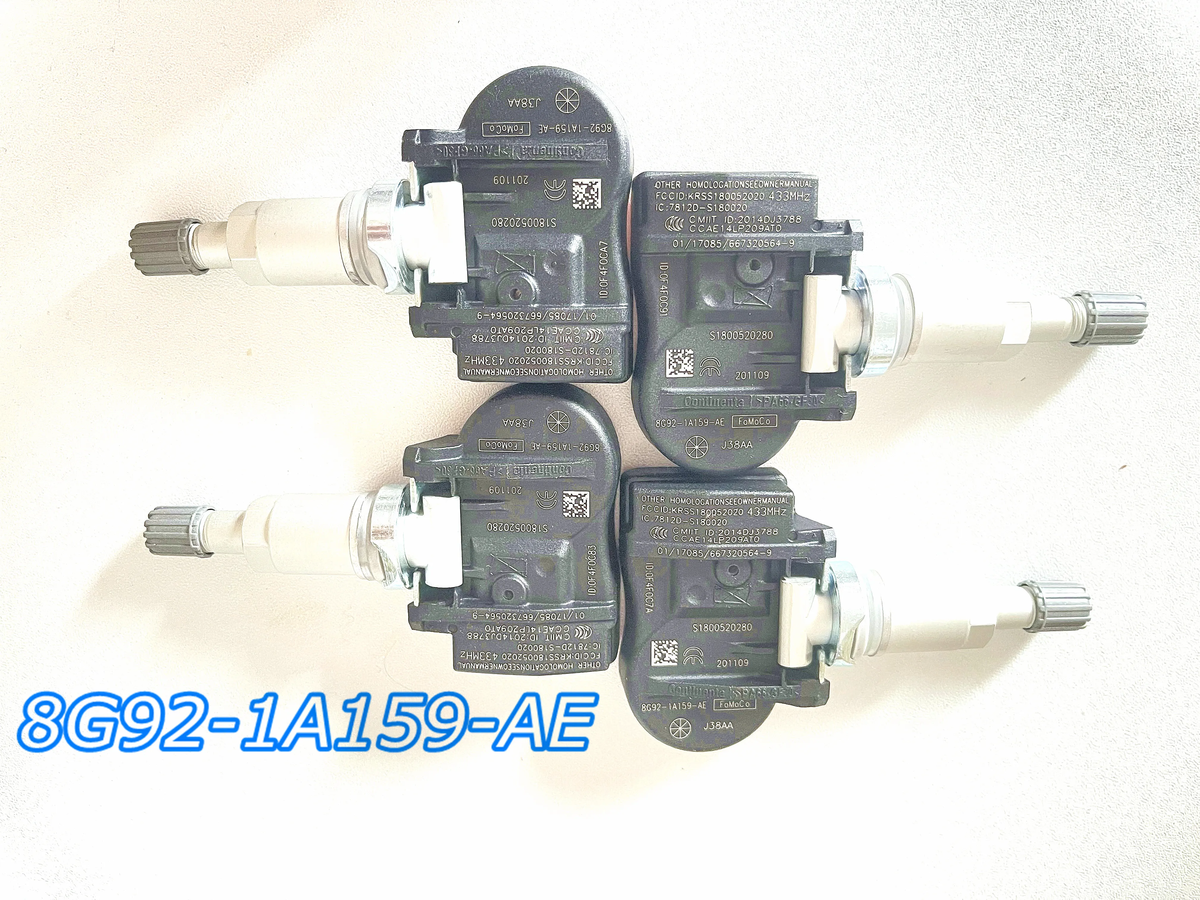 Датчик давления в шинах 8G92-1A159-AE датчик для Ford S-Max Mondeo 2006-2015 433 МГц 8G92-1A159-AC 8G92-1A159-AB
