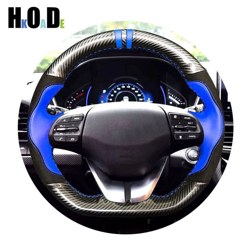 Car Steering Wheel Cover For Hyundai Elantra 4 2016 2017 2018 2019 Ioniq 2017 2018 2019 Hand-stitched
Car Steering Wheel Cover For Hyundai Elantra 4 2016 2017 2018 2019 Ioniq 2017 2018 2019 Hand-stitched