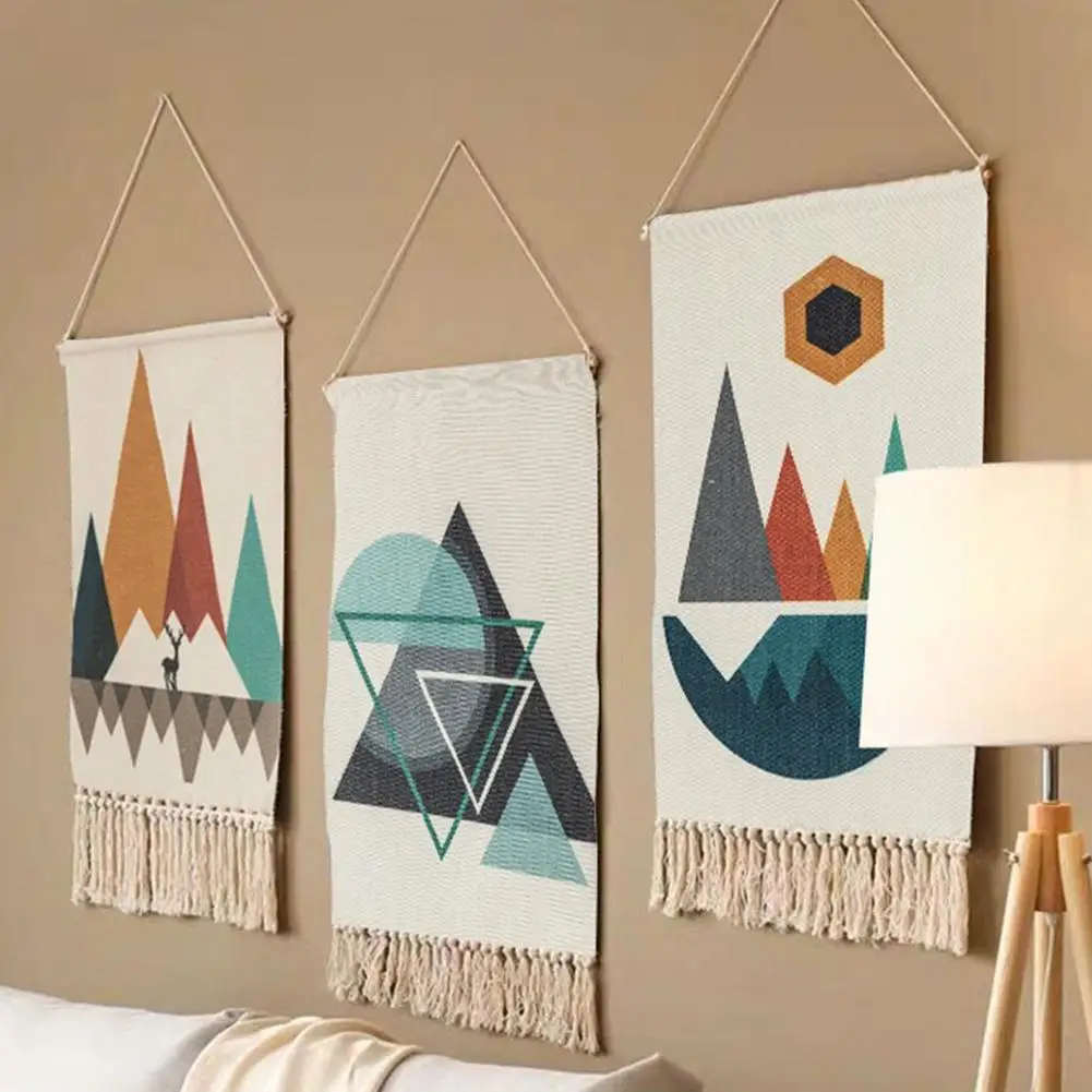 Boho Cotton Linen Tassel Tapestry Hanging Pendant Picture Home Hotel Wall Decor Children Baby Girl Room Hanging Wall Decor
Boho Cotton Linen Tassel Tapestry Hanging Pendant Picture Home Hotel Wall Decor Children Baby Girl Room Hanging Wall Decor