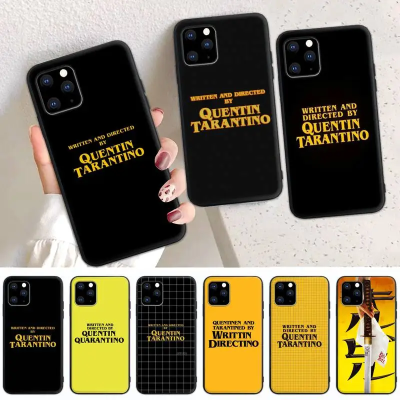 Written Directed Quentin Tarantino Phone Case For iPhone 6 7 8 Plus 11 12 ProMax X XR XS SE Max Back Cover
Written Directed Quentin Tarantino Phone Case For iPhone 6 7 8 Plus 11 12 ProMax X XR XS SE Max Back Cover