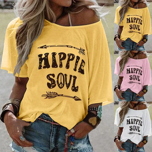 2020 New Casual Tie-dye Women's Clothing Casual Fashion Cotton Letter Print Short Sleeve Loose Plus Size Round Neck Bat Shirt
2020 New Casual Tie-dye Women's Clothing Casual Fashion Cotton Letter Print Short Sleeve Loose Plus Size Round Neck Bat Shirt