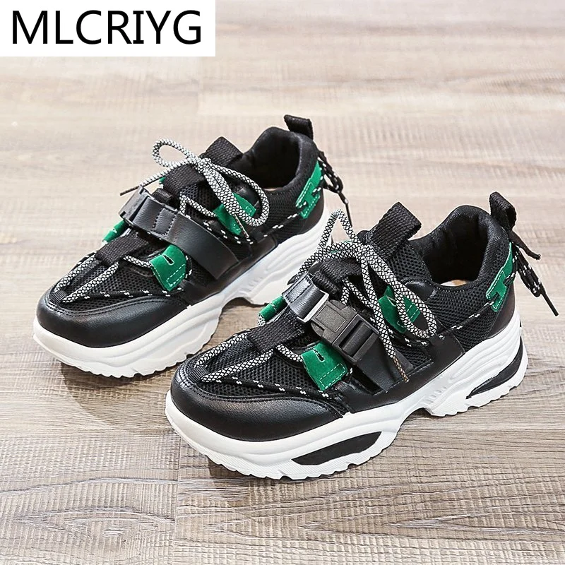 2021 White Women Running Shoes New Lace-Up Chunky Sneakers for Women Vulcanize Shoes Leisure Fashion Dad Shoes Platform Sneakers
2021 White Women Running Shoes New Lace-Up Chunky Sneakers for Women Vulcanize Shoes Leisure Fashion Dad Shoes Platform Sneakers