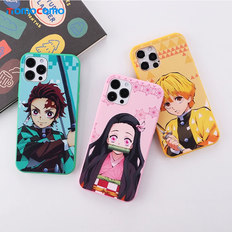 Cartoon Japan Anime Cute Slayer Protection Phone Case For iPhone 11 12 Pro Max XR XS X 8 7 Plus Soft TPU Colorful Phone Coque
Cartoon Japan Anime Cute Slayer Protection Phone Case For iPhone 11 12 Pro Max XR XS X 8 7 Plus Soft TPU Colorful Phone Coque