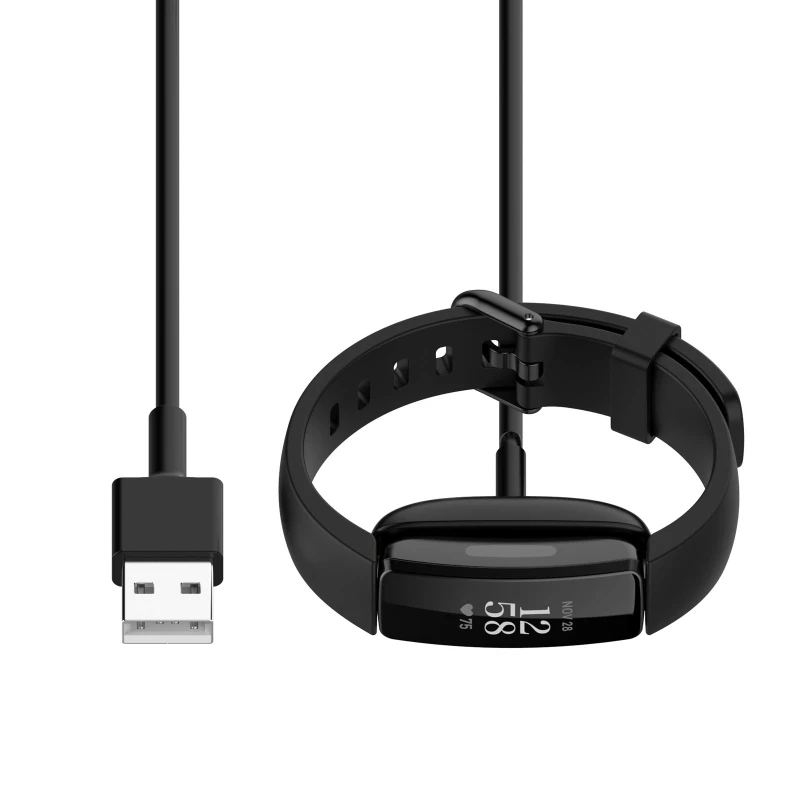 30 см 100 зарядка через USB кабель Шнур для-Fitbit Inspire 2 здоровье и Фитнес трекер