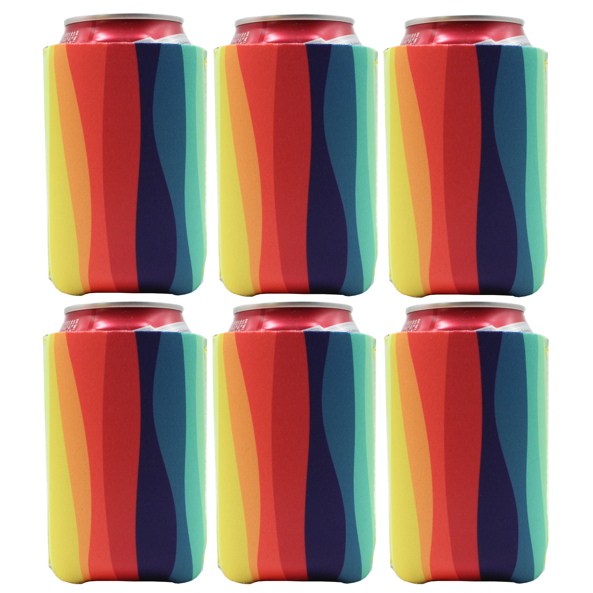 6 Piece Neoprene Can Koozies Printed Can Sleeve/Cooler/Holder For Beer,soda ,beverage
6 Piece Neoprene Can Koozies Printed Can Sleeve/Cooler/Holder For Beer,soda ,beverage