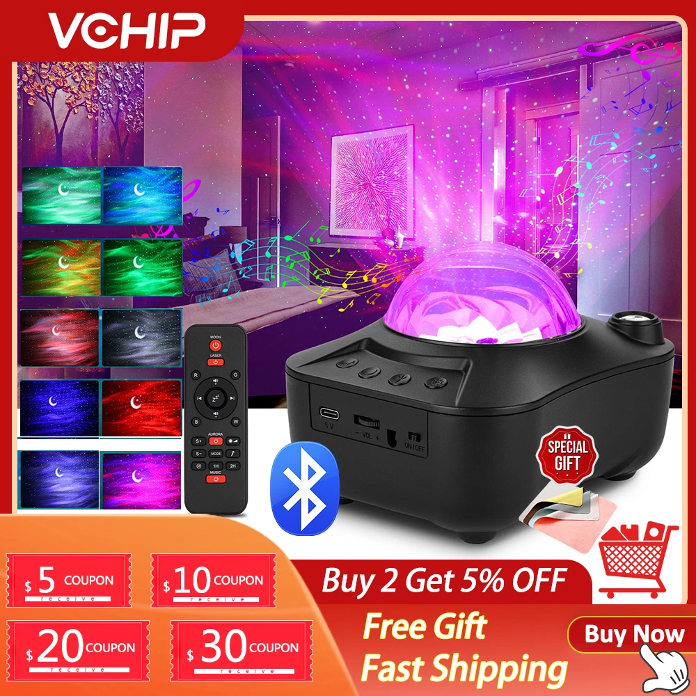Galaxy Projector laser proyector xk32 LED Aurora Ocean Wave Projection With White Noise Star Night Light For Children Bedroom
Galaxy Projector laser proyector xk32 LED Aurora Ocean Wave Projection With White Noise Star Night Light For Children Bedroom