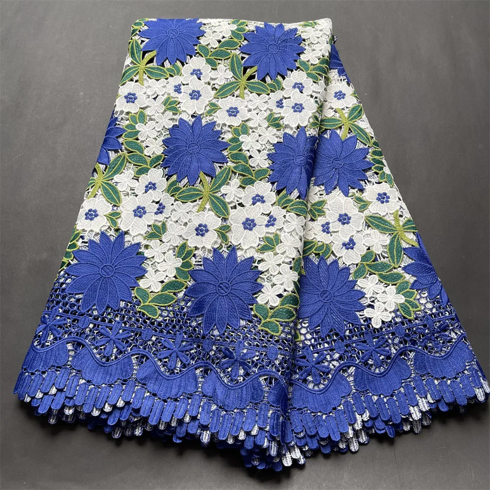 African Guipure Lace Fabric High Quality Nigeria Swiss Voile In Switzerland Net Guipure Lace 5Yards For Wedding Party yayue007
African Guipure Lace Fabric High Quality Nigeria Swiss Voile In Switzerland Net Guipure Lace 5Yards For Wedding Party yayue007