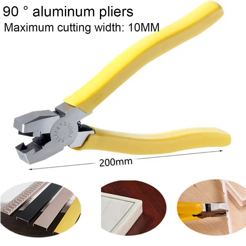 8 Inch 90 Degree Aluminum Alloy Folding Pliers V-groove Slot Notch Cutter for Bending Frames
8 Inch 90 Degree Aluminum Alloy Folding Pliers V-groove Slot Notch Cutter for Bending Frames