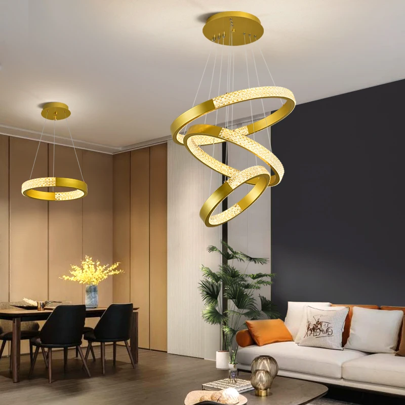 Современный дизайн комнатный подвесной светильник для дома спальни