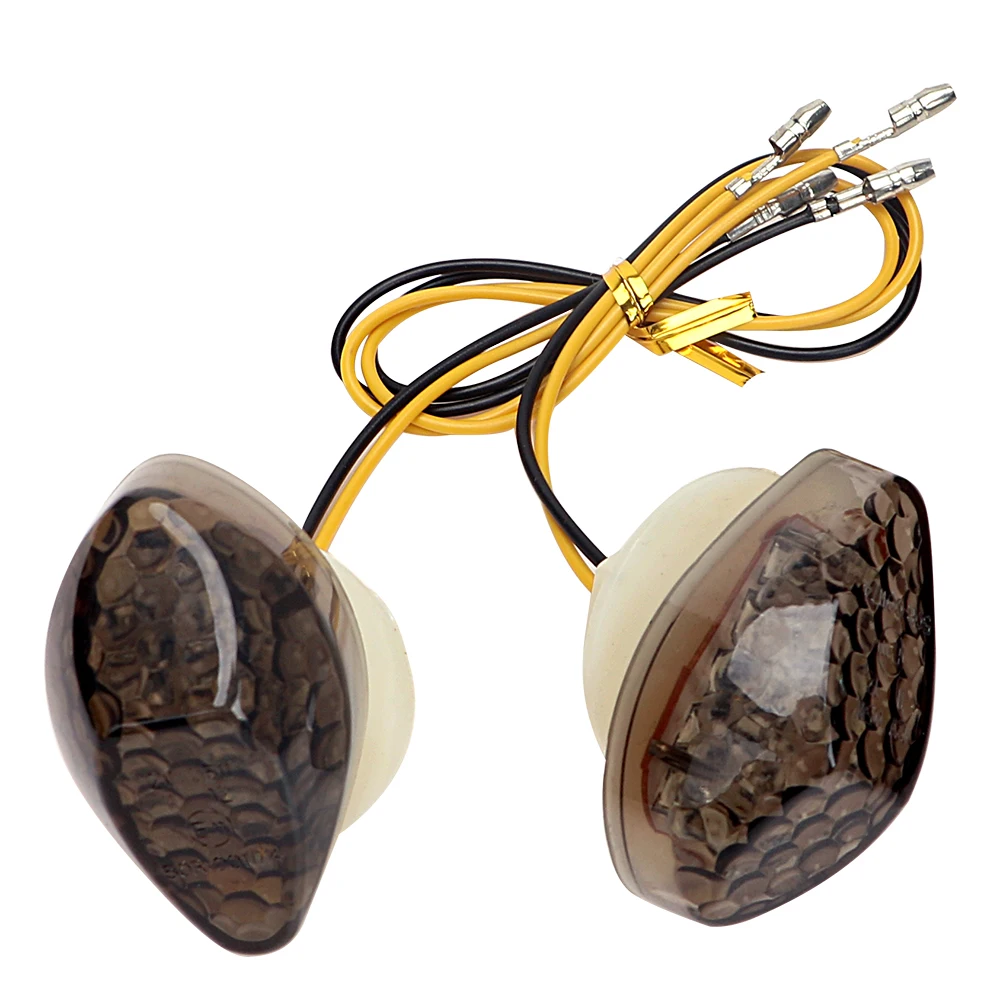 Universal 2 Pcs/set Waterproof Motorcycle Lighting Amber Flasher Light Indicator Lamp Super Bright Turn Signal Lights For Honda
Universal 2 Pcs/set Waterproof Motorcycle Lighting Amber Flasher Light Indicator Lamp Super Bright Turn Signal Lights For Honda