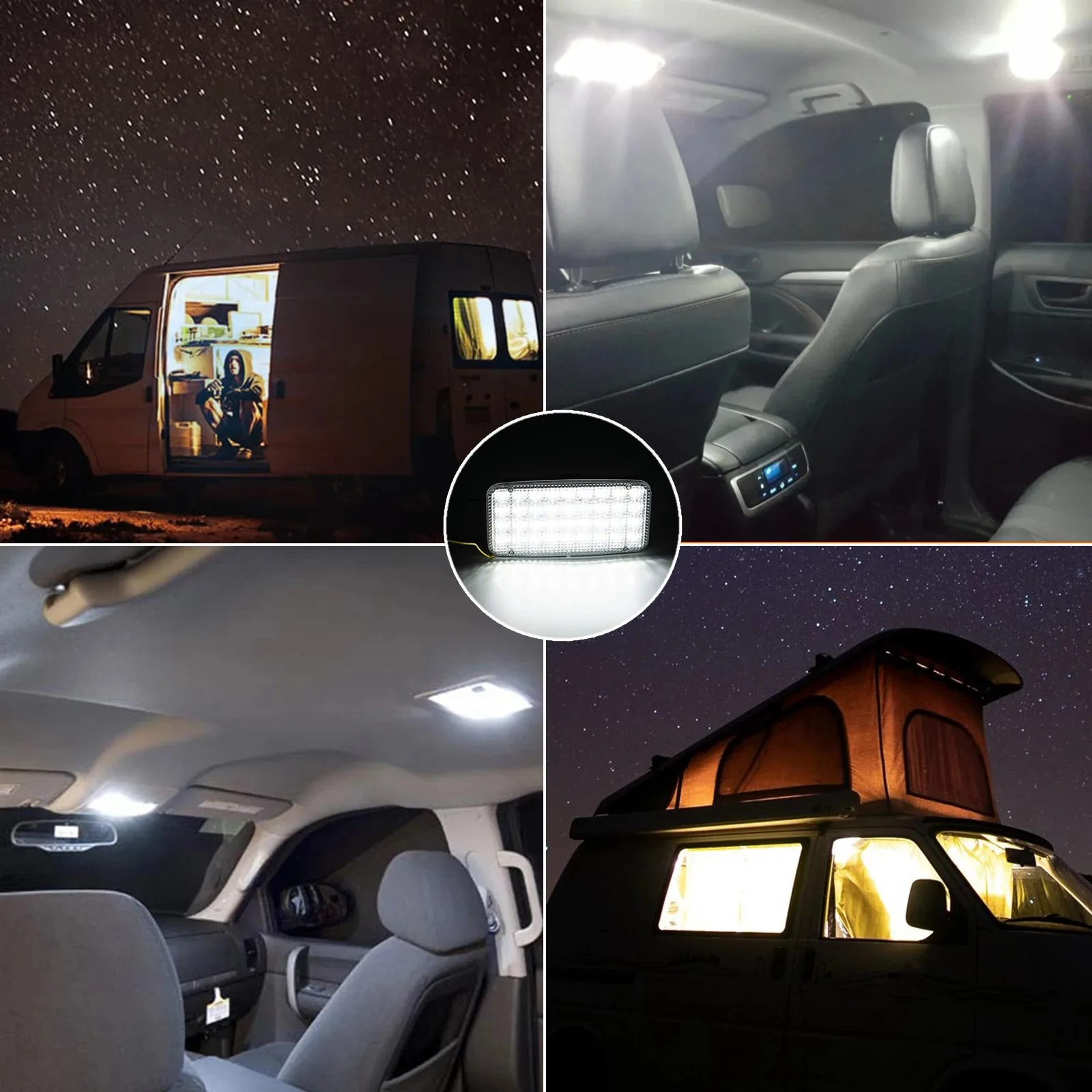 Outdoor Car Dome Light LED Car Interior Light Dome Roof Ceiling Reading Lamp Boat Lorry Caravan Bus Brand New High Quality
Outdoor Car Dome Light LED Car Interior Light Dome Roof Ceiling Reading Lamp Boat Lorry Caravan Bus Brand New High Quality