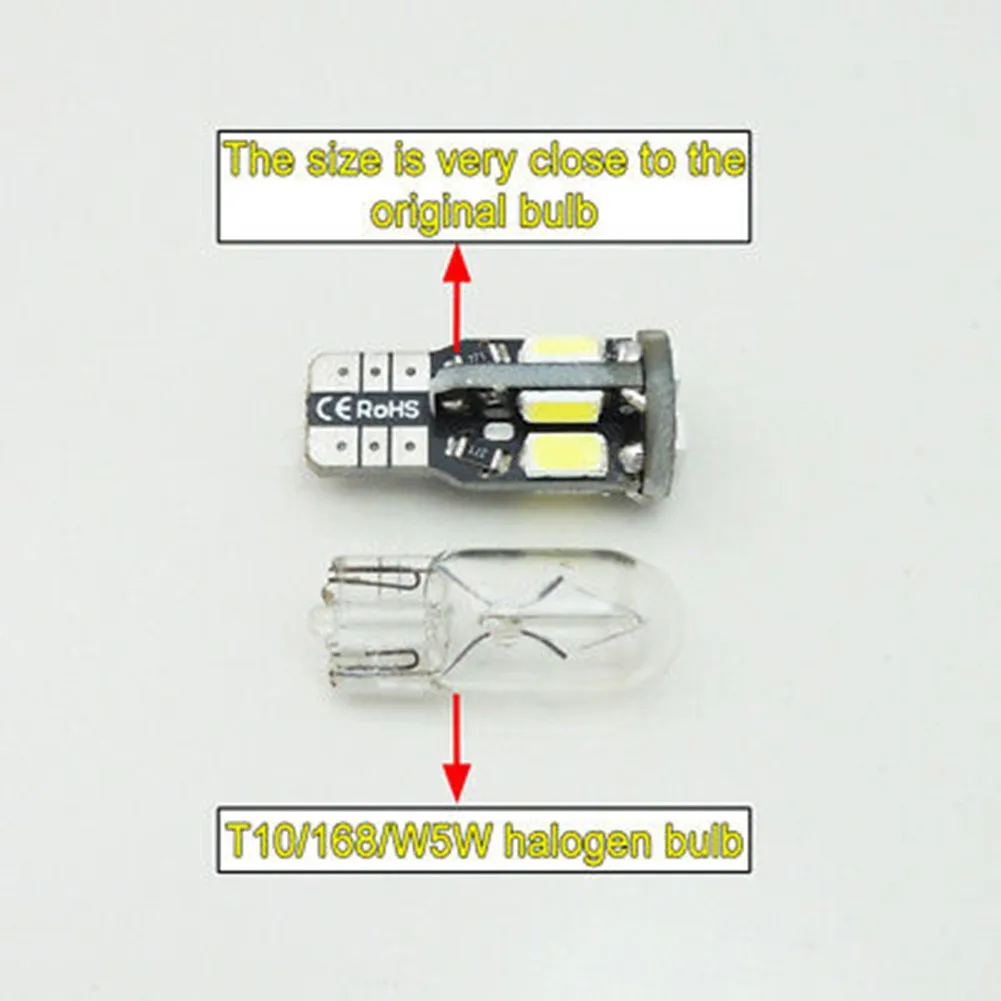 Xenon LED Bulbs 0.45\\\" 10-SMD 10pcs 168 194 5630 Car License Plate Lights T10 White
Xenon LED Bulbs 0.45\\\" 10-SMD 10pcs 168 194 5630 Car License Plate Lights T10 White