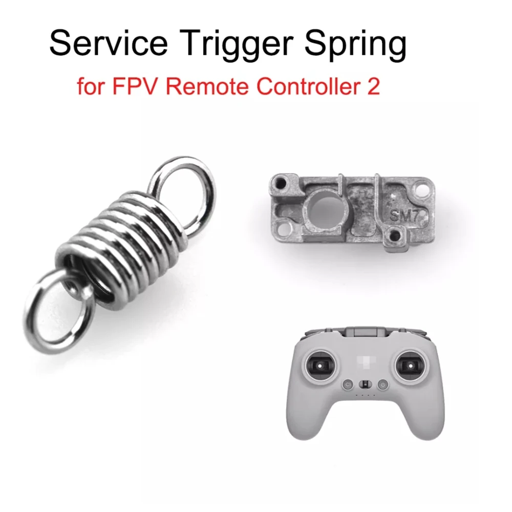 High Quality Service Trigger Spring Trigger Bracket for DJI FPV Remote Controller 2 Repair Replacement Spare Parts Accessory
High Quality Service Trigger Spring Trigger Bracket for DJI FPV Remote Controller 2 Repair Replacement Spare Parts Accessory