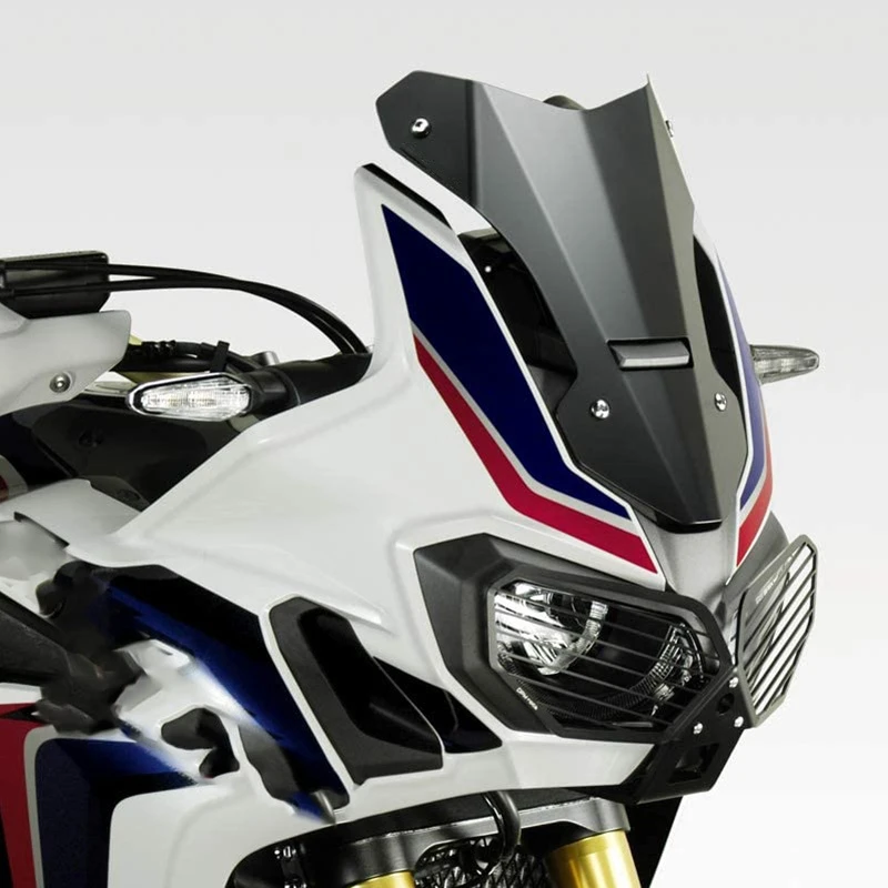 

Motorcycle Front Windshield Windscreen Fairing Windshield Shroud for Honda CRF1000L Africa Twin CRF1000 L 2016-2019