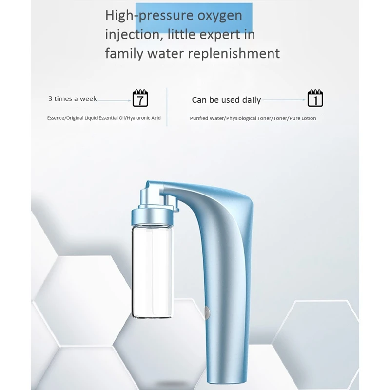 Household Portable Handheld Sprayer High Pressure Water Oxygen Spray Facial Moisturizing Beauty Instrument
Household Portable Handheld Sprayer High Pressure Water Oxygen Spray Facial Moisturizing Beauty Instrument