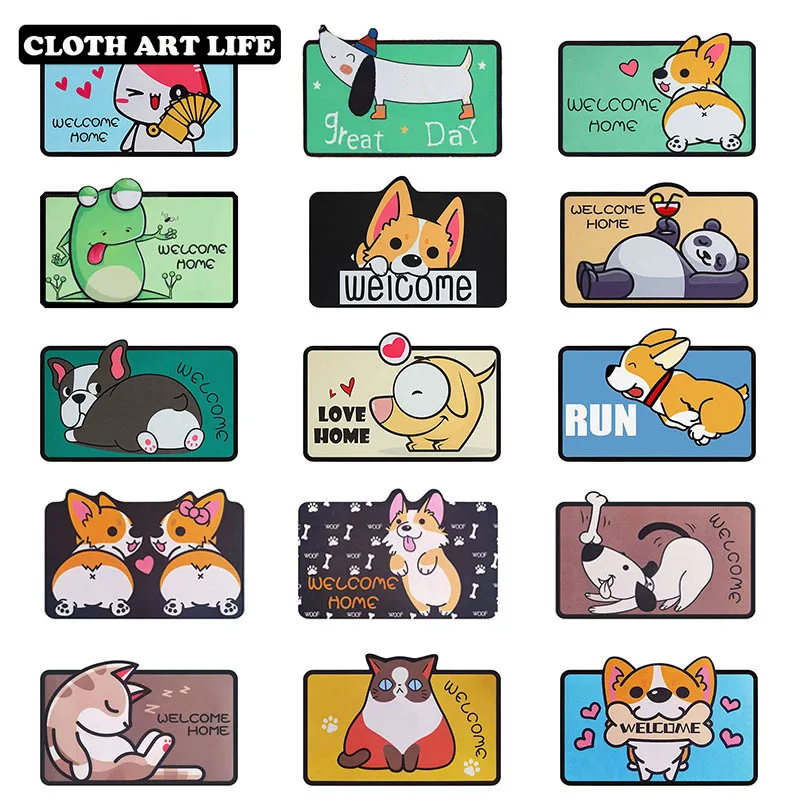 Non-Slip Cat Dog Pet Mat Cartoon Welcome Entrance Doormats Carpets Rugs For Home Bath Living Room Floor Stair Kitchen Hallway
Non-Slip Cat Dog Pet Mat Cartoon Welcome Entrance Doormats Carpets Rugs For Home Bath Living Room Floor Stair Kitchen Hallway