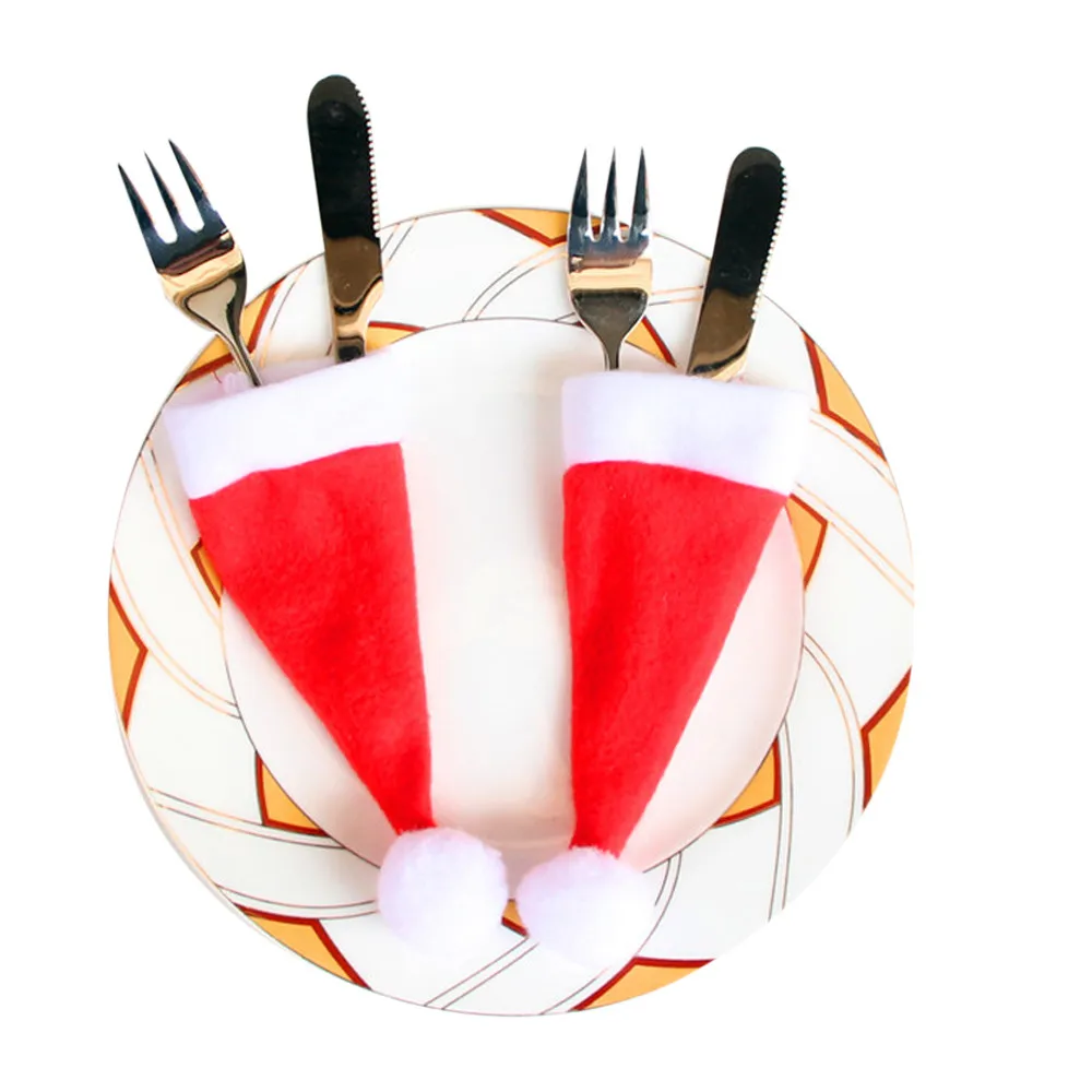 natale 10PC Hot Sale 2020 Christmas Decorative tableware Knife Fork Set Lovely Christmas Hat Storage Tool enfeites de natal Gift
natale 10PC Hot Sale 2020 Christmas Decorative tableware Knife Fork Set Lovely Christmas Hat Storage Tool enfeites de natal Gift