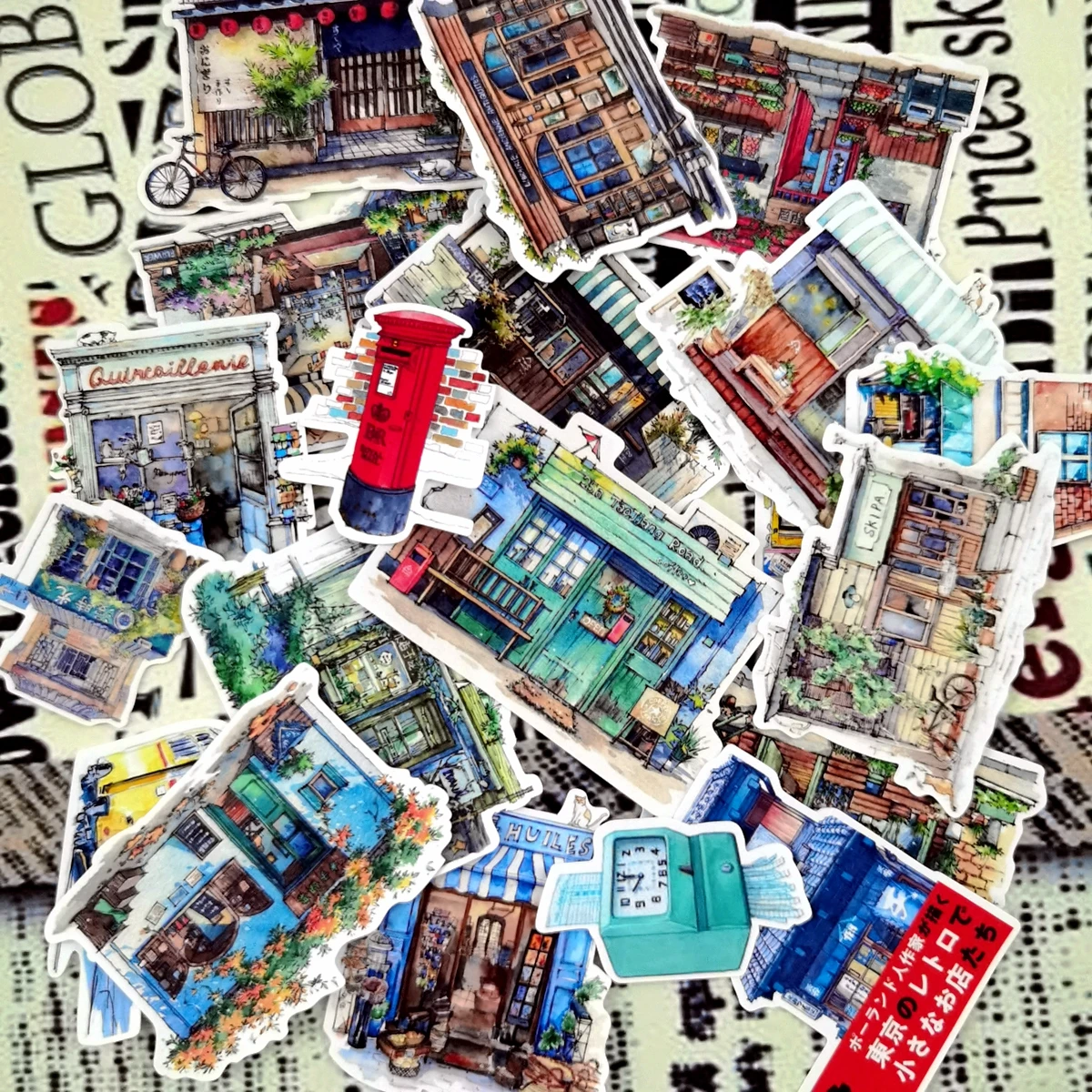 21pcs Watercolor Japanese store Flower house planner stickers Scrapbooking Decorative custom sticker DIY Stationery adesivo
21pcs Watercolor Japanese store Flower house planner stickers Scrapbooking Decorative custom sticker DIY Stationery adesivo