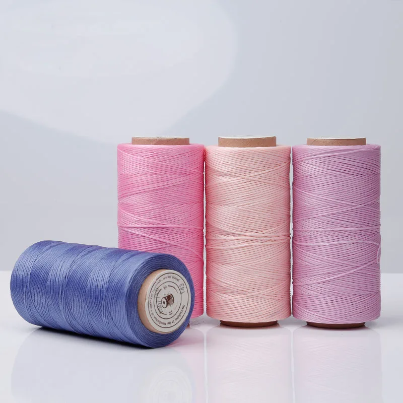 Colorful 260 Meters/Roll Flat Waxed Thread 150d 0.8mm Polyester String DIY Jewelry Making Leather Stitching Handmade Craft
Colorful 260 Meters/Roll Flat Waxed Thread 150d 0.8mm Polyester String DIY Jewelry Making Leather Stitching Handmade Craft