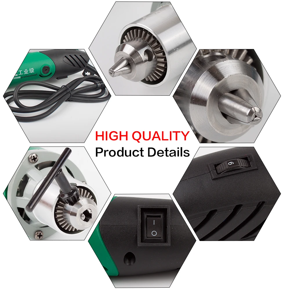 180w/260w/480w Power Electric Drill Mini Engraver For Dremel Metalworking Drilling Machine Polishing
180w/260w/480w Power Electric Drill Mini Engraver For Dremel Metalworking Drilling Machine Polishing