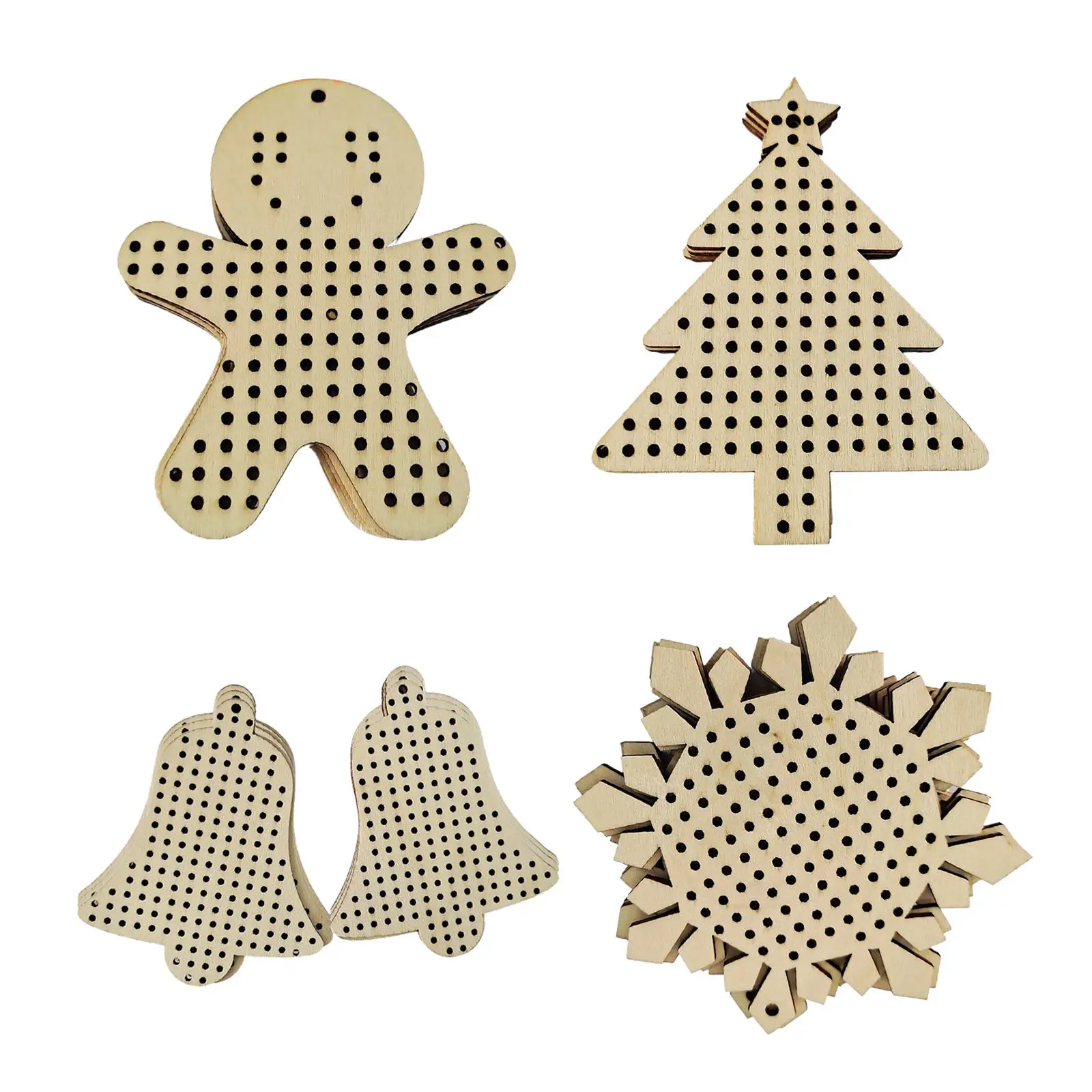 12x Multi-holes Cross Stitch Pendant Blank Natural Christmas Tree for Crafts DIY Counted Embroidery Adults Beginner Supplies
12x Multi-holes Cross Stitch Pendant Blank Natural Christmas Tree for Crafts DIY Counted Embroidery Adults Beginner Supplies