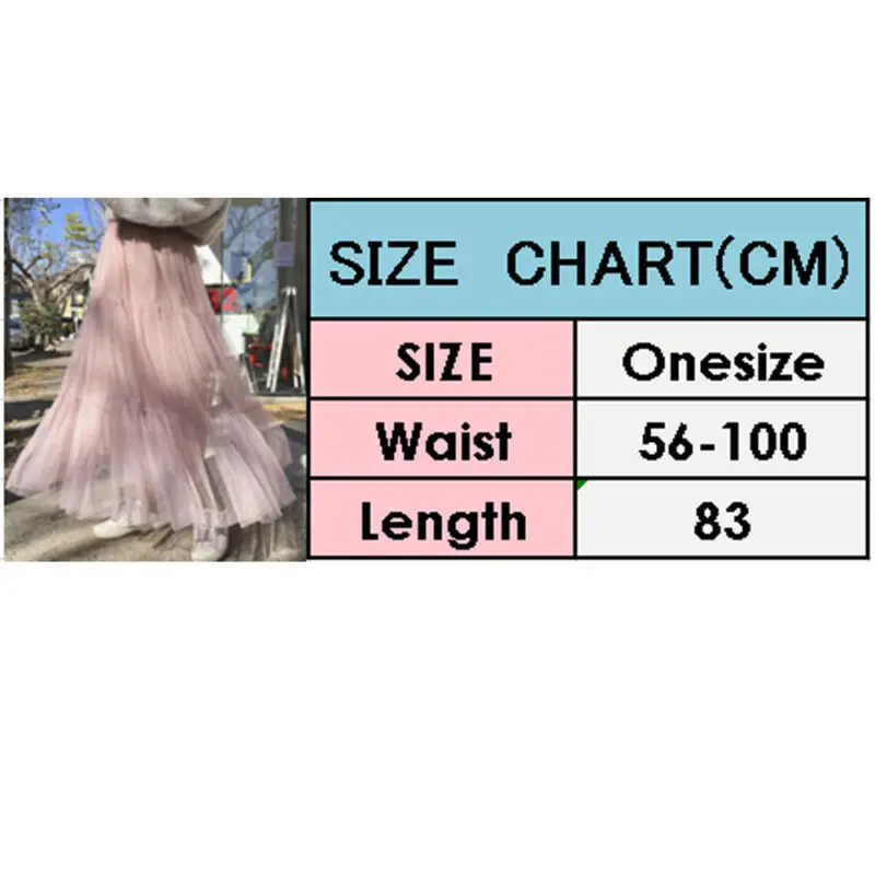 Korean Style Women Ladies High Waist Tulle Pleated Mesh Skirt Elastic Layers Pleated Maxi Long Dress
Korean Style Women Ladies High Waist Tulle Pleated Mesh Skirt Elastic Layers Pleated Maxi Long Dress