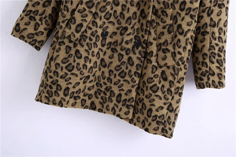 Streetwear Women Leopard Woolen Coats 2020 Fashion Ladies Turn Down Collar Thick Outercoat Vintage Female Causal Loose BLazer
Streetwear Women Leopard Woolen Coats 2020 Fashion Ladies Turn Down Collar Thick Outercoat Vintage Female Causal Loose BLazer