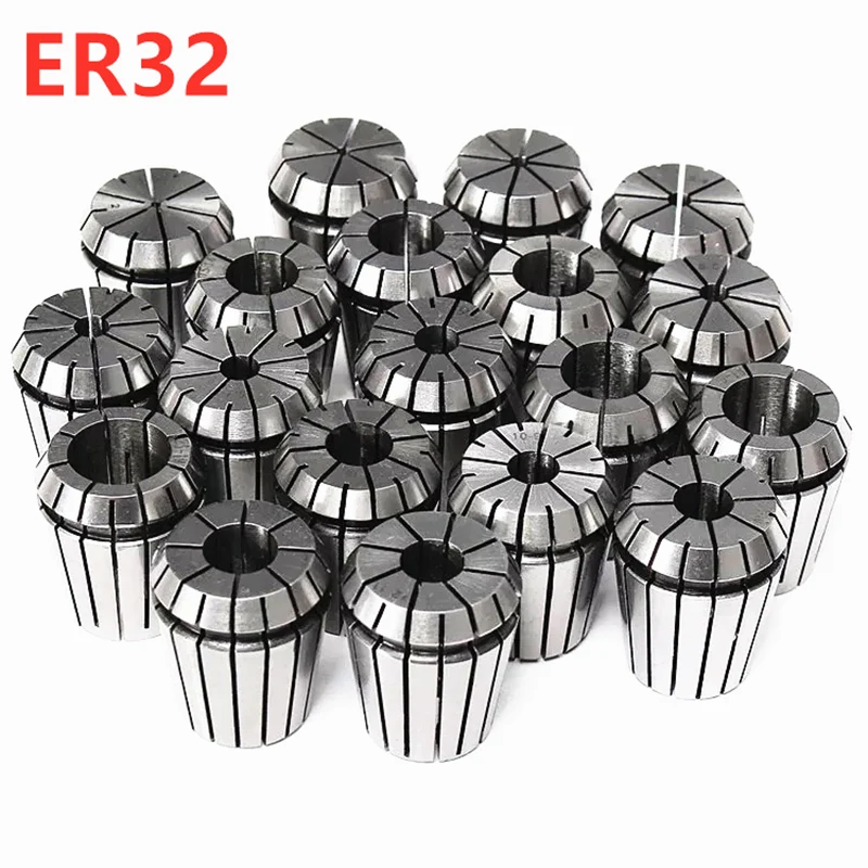 1Pcs 0.015mm ER32 Precision Spring Collet 2/3/4/5/6/7/8/10/11/12/13/14/15/16/17/1819/20mm Workholding Tools Holder 
1Pcs 0.015mm ER32 Precision Spring Collet 2/3/4/5/6/7/8/10/11/12/13/14/15/16/17/1819/20mm Workholding Tools Holder
