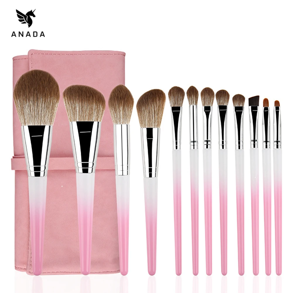 Набор кистей для макияжа ANADA Gradient Color Pro, 12 шт., косметическая пудра, основа для макияжа, тени для век, кисть для подводки глаз, наборы кистей дл...
Набор кистей для макияжа ANADA Gradient Color Pro, 12 шт., косметическая пудра, основа для макияжа, тени для век, кисть для подводки глаз, наборы кистей дл...