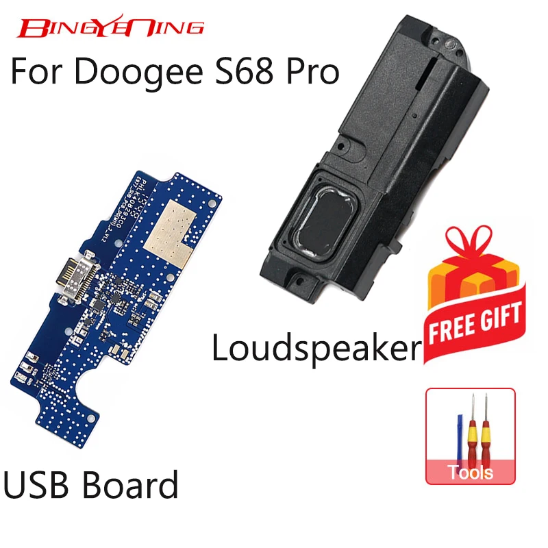 100% Новый оригинальный плата с зарядным портом USB микрофон колонка звуковой