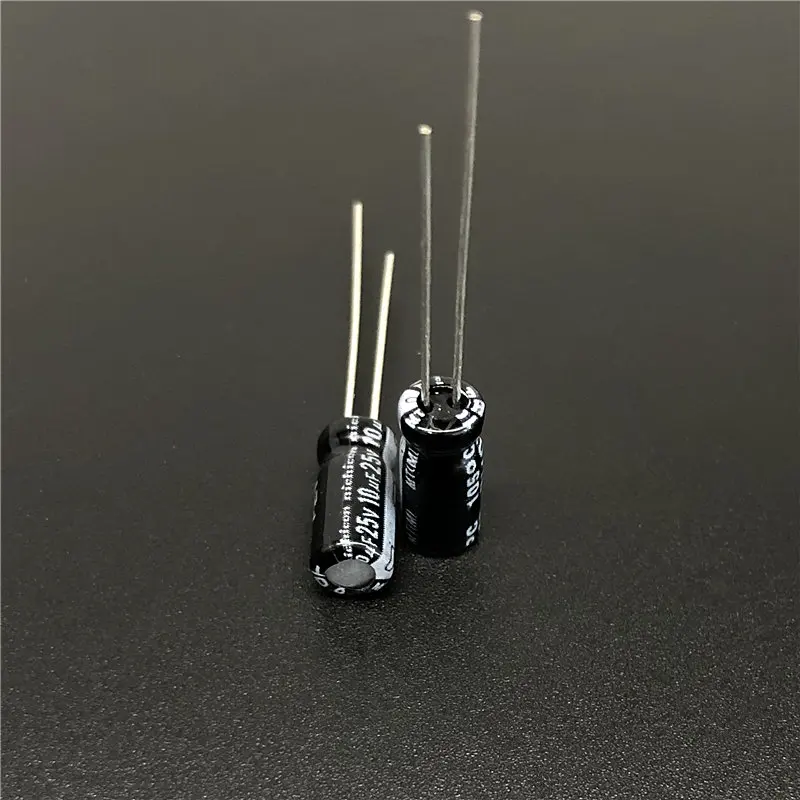 10Pcs/100Pcs 10uF 25V Nichicon MT Series 5x11mm Wide Temperature Range 25V10uF Capacitor
10Pcs/100Pcs 10uF 25V Nichicon MT Series 5x11mm Wide Temperature Range 25V10uF Capacitor