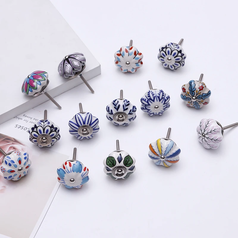 Vintage Ceramic Flower Handles Pulls Knob For Drawer Cabinet Furniture Hardware Door Knobs Cabinet Drawer Cupboard Wardrobe Door
Vintage Ceramic Flower Handles Pulls Knob For Drawer Cabinet Furniture Hardware Door Knobs Cabinet Drawer Cupboard Wardrobe Door