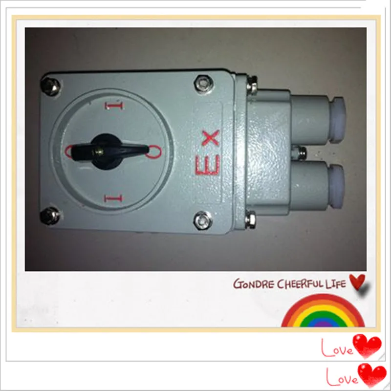 Explosion-Proof Conversion on-off BHZ51-10/3 Three-Phase on-off 10a380v BHZ51-25/3 Motor Control Switch
Explosion-Proof Conversion on-off BHZ51-10/3 Three-Phase on-off 10a380v BHZ51-25/3 Motor Control Switch